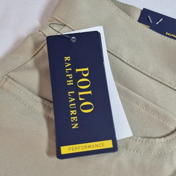 Polo Ralph Lauren Men's Pants Performance Straight Leg Stretch Khaki 32x32 (59)